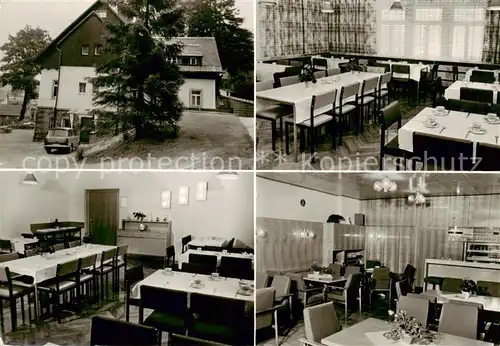 AK / Ansichtskarte  Baerenfels_Erzgebirge_Altenberg Ferienheim Misnia des VEB Staatl. Porzellanmanufaktur Meissen Speiseraum