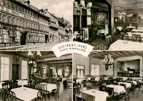 AK / Ansichtskarte  Stolberg_Harz HOG Kanzler Gaststaette Restaurant Stolberg Harz