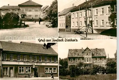 AK / Ansichtskarte  Tambach-Dietharz Konsum-Gaststaette Felsenthal Volkshaus Rat der Stadt HOG Thueringer Wald FDGB Erholungsheim 8. Maerz Tambach-Dietharz