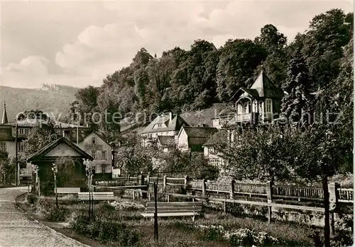 AK / Ansichtskarte  Schwarzburg_Thueringer_Wald Teilansicht Schwarzburg_Thueringer