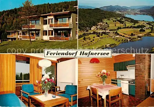 AK / Ansichtskarte  Keutschach_am_See_Kaernten_AT Feriendorf Hafnersee Appartement Kueche Fliegeraufnahme 