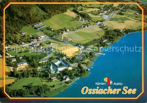 AK / Ansichtskarte 73855150 Ossiachersee Fliegeraufnahme Ossiachersee