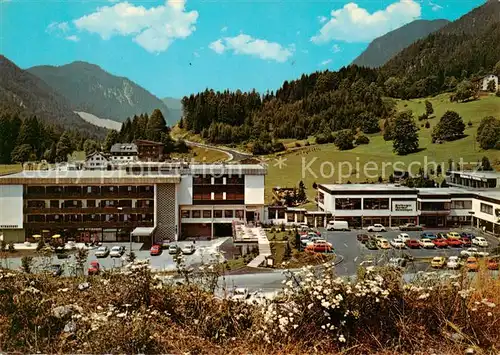 AK / Ansichtskarte  Bad_Bleiberg_Kaernten_AT Thermalbad Kuranlagen 