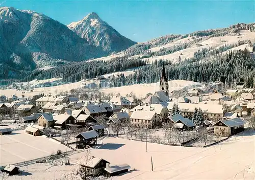 AK / Ansichtskarte  Mauthen_Koetschach-Mauthen_Kaernten_AT Panorama mit Kirche 