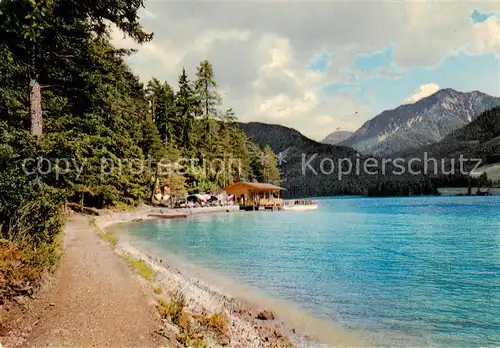 AK / Ansichtskarte  Weissensee_Kaernten_AT Jausenstation Ronacherfels 