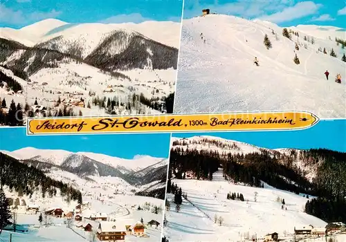 AK / Ansichtskarte 73855193 St_Oswald_Bad_Kleinkirchheim_Kaernten_AT Alpentherme Winterpanorama 