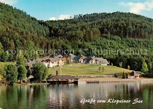 AK / Ansichtskarte 73855198 Klopeinersee_Kaernten_AT Erholungszentrum Ca Klopein 