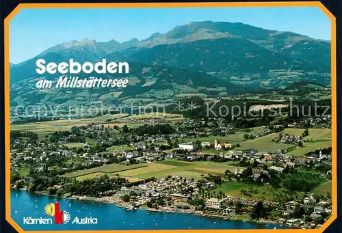 AK / Ansichtskarte  Seeboden_Millstaettersee_Kaernten_AT Fliegeraufnahme 