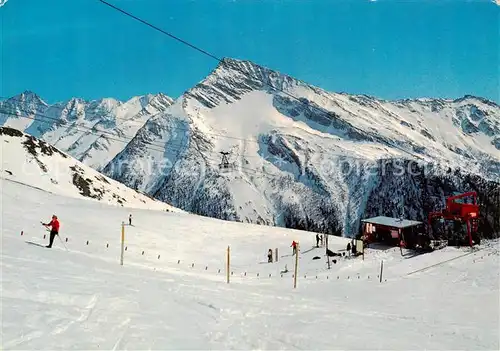 AK / Ansichtskarte  Mallnitz_Tauernbahn_Kaernten_AT Ebenegg Lift und Ankogelbahn mit Maresenspitze 