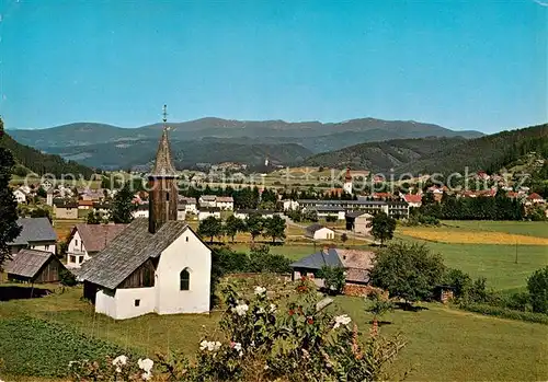 AK / Ansichtskarte  Weitensfeld_Gurktal_Kaernten_AT Panorama mit Kirche und Gurktaler Alpen 