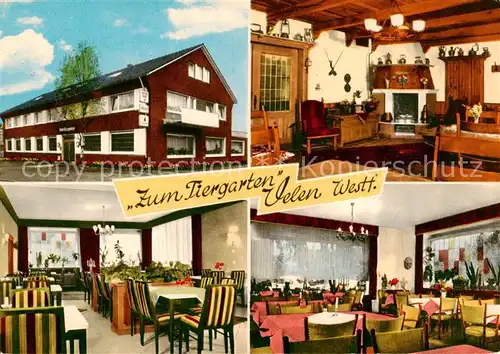 AK / Ansichtskarte 73855260 Velen Hotel Restaurant Café zum Tiergarten Velen