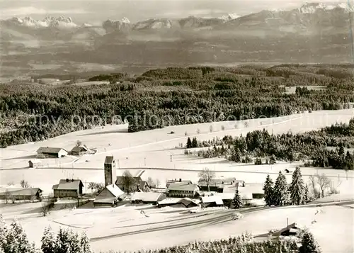 AK / Ansichtskarte  Rechtis Winterpanorama Alpen Rechtis