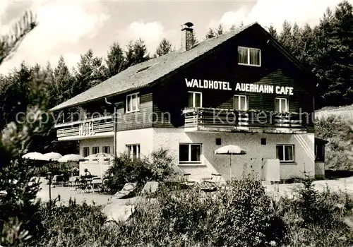 AK / Ansichtskarte  Bubenbach Waldhotel Auerhahn Bubenbach