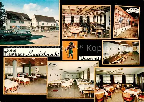 AK / Ansichtskarte 73855279 Uckerath_Hennef Hotel Restaurant Landsknecht 