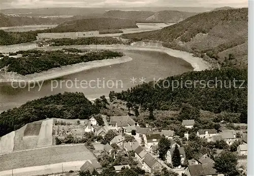 AK / Ansichtskarte  Bringhausen Panorama Edersee Bringhausen