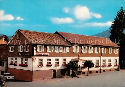 AK / Ansichtskarte  Calmbach_Enz Hotel Restaurant Goldener Anker Calmbach Enz