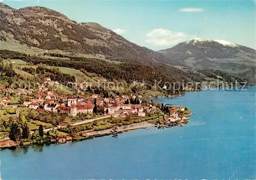 AK / Ansichtskarte 73855457 Millstatt_Millstaettersee_Kaernten_AT Fliegeraufnahme 