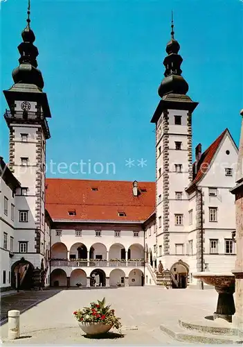 AK / Ansichtskarte  Klagenfurt_Woerthersee_AT Landhaus mit Arkadenhof 