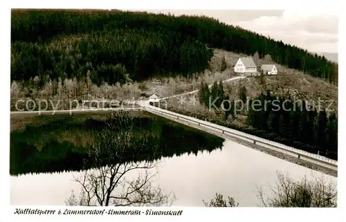 AK / Ansichtskarte  Simonskall Hotel Restaurant Pension Haus Wiesengrund Kalltalsperre Simonskall