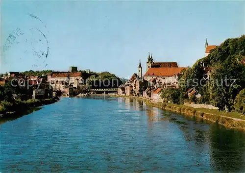 AK / Ansichtskarte  Steyr_Enns_Oberoesterreich Schloss Michaelerkirche und Tabor Steyr_Enns