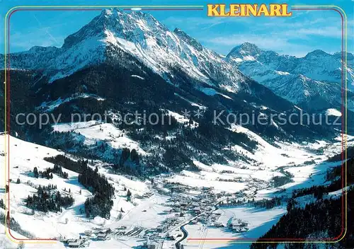 AK / Ansichtskarte 73855502 Kleinarl_AT Panorama mit Ennskraxn Alpen 