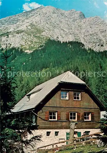 AK / Ansichtskarte  Rohrauerhaus_1354m_Spital_Pyhrn_AT Berghuette mit Grossem Pyhrgas 