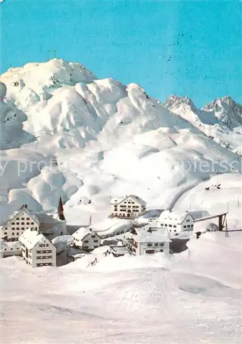 AK / Ansichtskarte 73855527 St_Christoph_Arlberg_Tirol_AT Panorama Wintersportplatz Alpen 