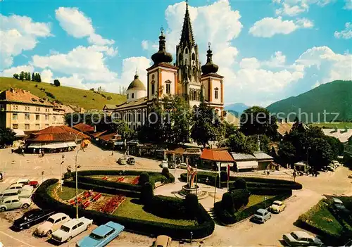 AK / Ansichtskarte  Mariazell__Steiermark_AT Wallfahrtsort mit Gnadenkirche 