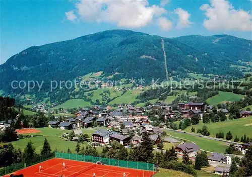 AK / Ansichtskarte 73855564 Bad_Kleinkirchheim_Kaernten_AT Gesamtansicht Tennisplaetze 