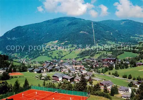 AK / Ansichtskarte  Bad_Kleinkirchheim_Kaernten_AT Gesamtansicht Tennisplaetze 