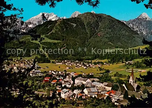 AK / Ansichtskarte 73855567 Mauthen_Koetschach-Mauthen_Kaernten_AT Panorama mit Kellerwand Mauthner Alm und Plenge 