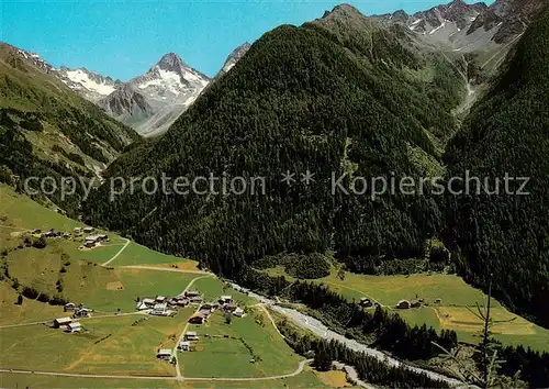AK / Ansichtskarte 73855571 Kals-Lesach_Grossglockner_Tirol_AT Sommerfrische Blick gegen Hochschobergruppe 