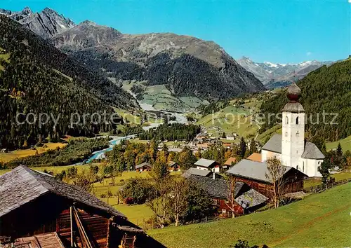 AK / Ansichtskarte  Doellach_Kaernten_AT Panorama mit Kirche 