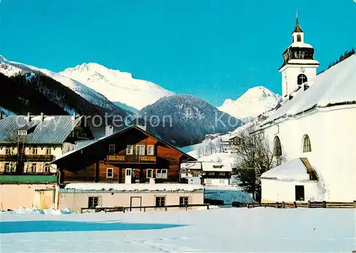 AK / Ansichtskarte  St_Jakob_Defereggen_Tirol_AT Ortspartie mit Kirche 