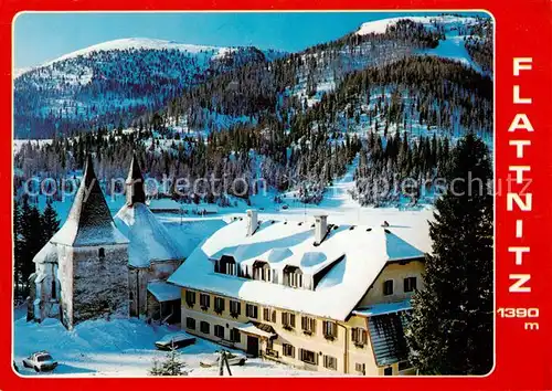 AK / Ansichtskarte 73855591 Flattnitz Alpenhotel Ladning Flattnitz