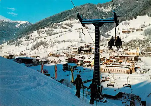 AK / Ansichtskarte  Bad_Kleinkirchheim_Kaernten_AT Ortsansicht mit Sessellift 