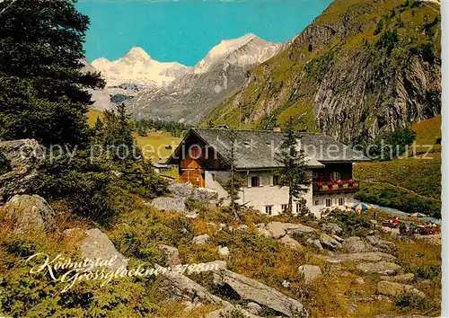 AK / Ansichtskarte 73855607 Kals-Lesach_Grossglockner_Tirol_AT Alpengasthaus Pension Lucknerhaus im Koednitztal 
