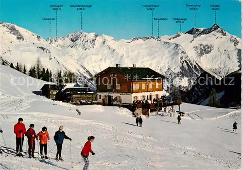 AK / Ansichtskarte  Mallnitz_Tauernbahn_Kaernten_AT Schigebiet Haeusleralm mit den Tauern 