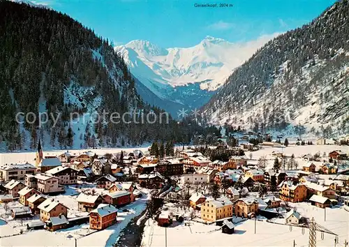 AK / Ansichtskarte  Mallnitz_Tauernbahn_Kaernten_AT Fliegeraufnahme mit Geisel Kopf 