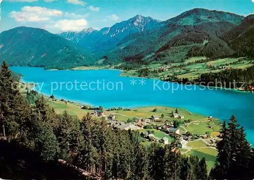 AK / Ansichtskarte  Weissensee_Kaernten_AT mit Neusatz Naggl und Spitzegel 