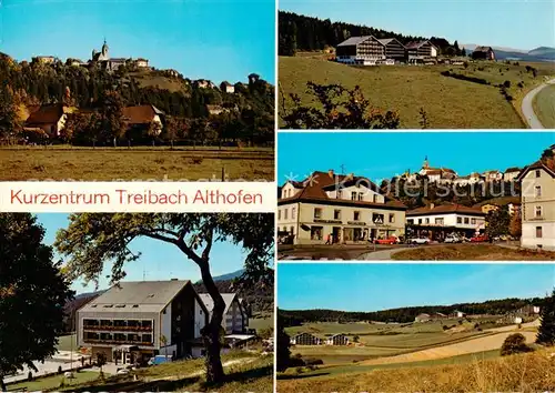 AK / Ansichtskarte  Treibach_Althofen Schloss Kirche Kurzentrum Panorama Treibach Althofen