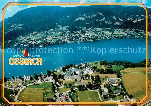 AK / Ansichtskarte 73855687 Ossiach_Ossiachersee Fliegeraufnahme Ossiach Ossiachersee