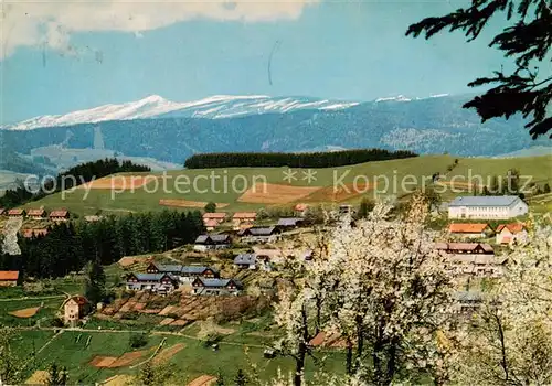 AK / Ansichtskarte  Knappenberg_Kaernten_AT Fliegeraufnahme mit Zirbitzkogel 