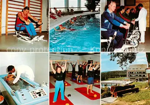 AK / Ansichtskarte  Althofen_Kaernten_AT Kurbad Gymnastikraeume Hallenbad Unterwassermassage 