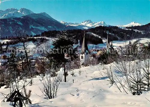 AK / Ansichtskarte  Hermagor_Kaernten_AT mit Gartnerkofel und Trogkofel 