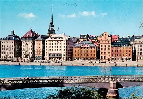 AK / Ansichtskarte  Stockholm Gamla stan Skeppsbron Stockholm