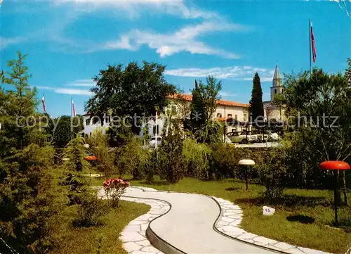 AK / Ansichtskarte  Ankaran_Ancarano_Slovenia Hotel Adria Konvent z minigolforn 