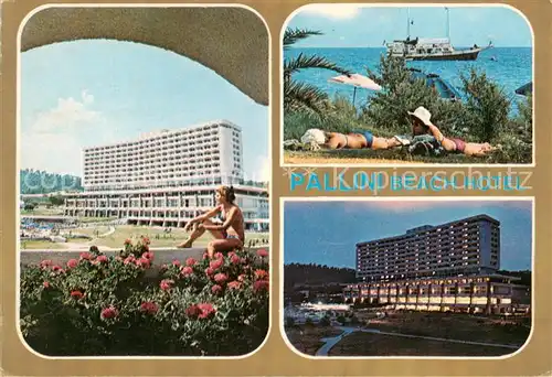 AK / Ansichtskarte  Pallini_Chalkidiki_Halkidiki_Greece Beach Hotel Strand
