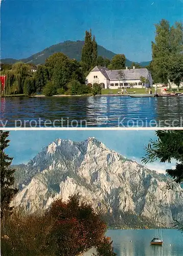 AK / Ansichtskarte  Traunkirchen_AT Ferienheim Viechtau Traunsee 