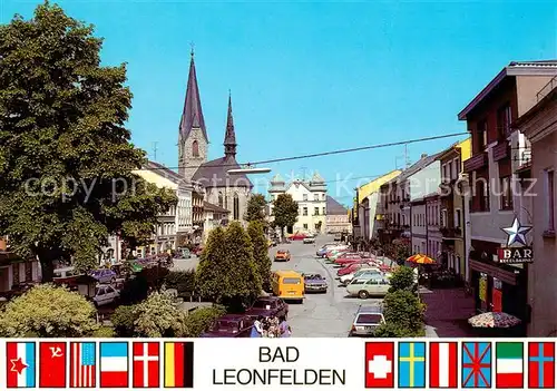 AK / Ansichtskarte  Bad_Leonfelden_AT Ortspartie mit Kirche 